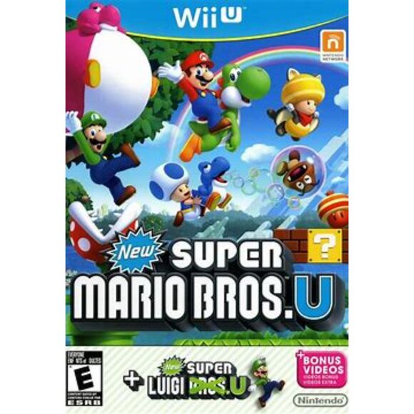 New Super Mario Bros. U + New Super Luigi U – Game Disc Only - Picture 5 of 6
